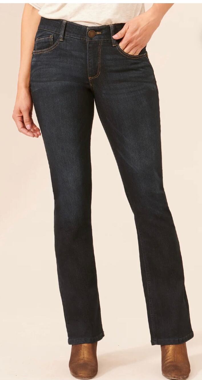 Democracy "Ab"solution Itty Bitty Bootcut Jeans, size 12, B1221EA29